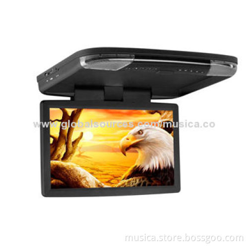 15.6-inch car roof monitor with flip down bracket